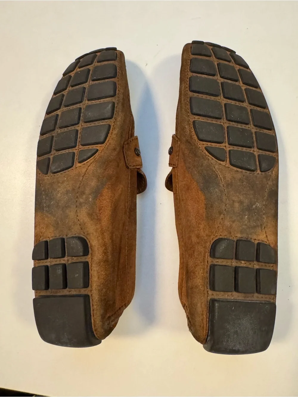 Louis Vuitton Monte Carlo Suede Moccasins